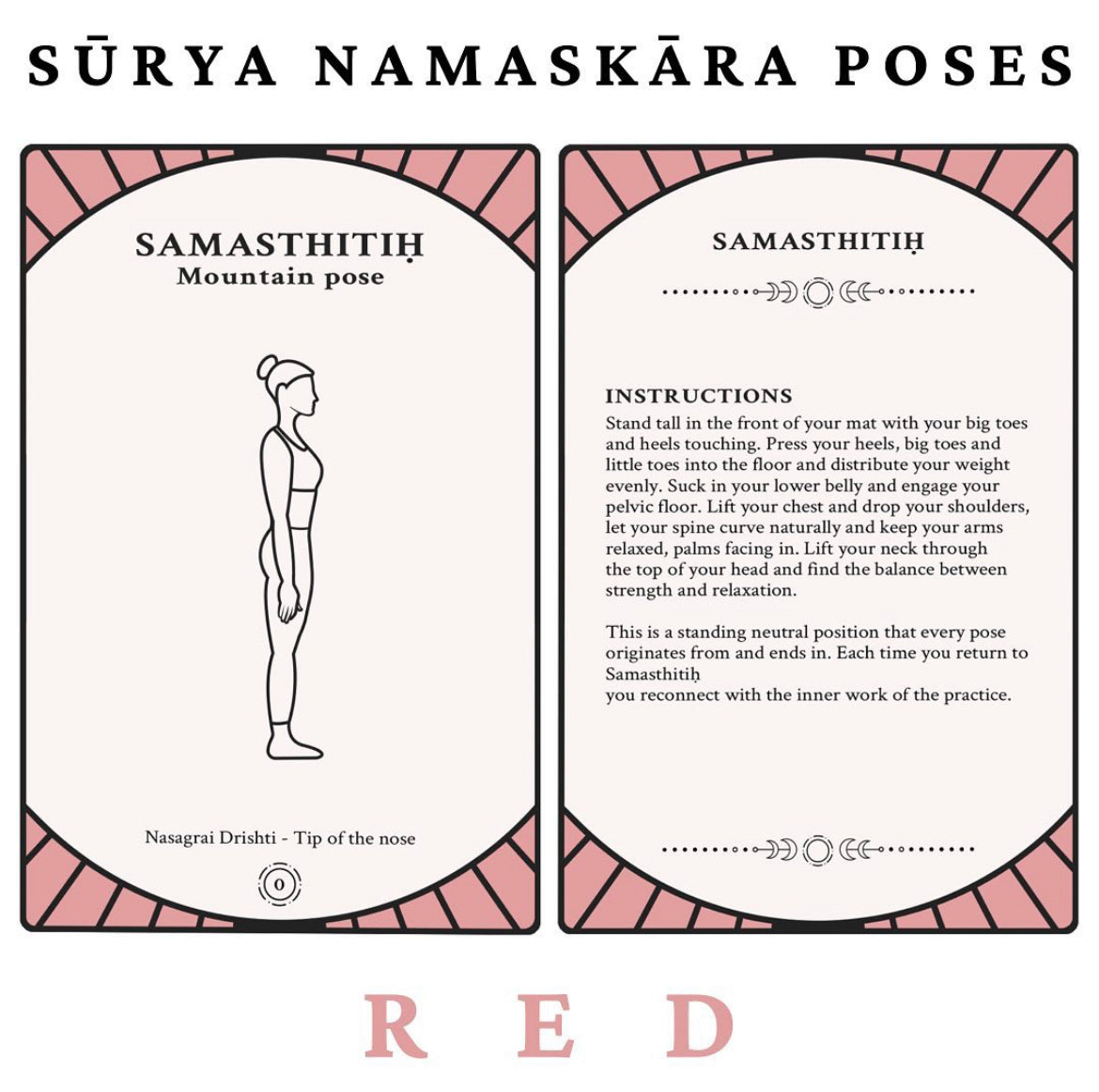 Ashtanga Practice Cards