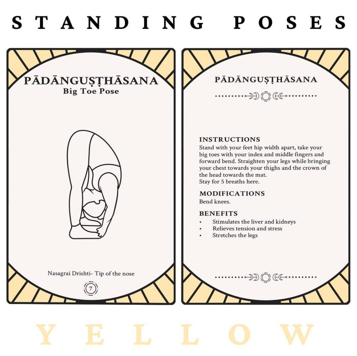Ashtanga Practice Cards